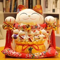 Zhaojia ornaments electric opening Shaker home hair cat gift small gift shop cashier piggy bank