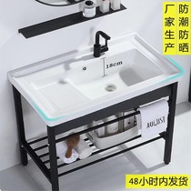 Laundry basin deepened toilet with washboard durable washbasin black toilet balcony sink integrated stainless steel