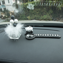 Car temporary parking sign mobile phone number plate transfer car card cute car decoration car parking supplies women