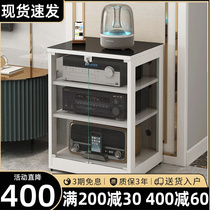 Power amplifier cabinet professional audio cabinet shelf placement shelf home theater KTV equipment cabinet floor power amplifier rack