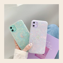 Suitable for iPhone13promax niche phone case 12 silicone 8plus shell pattern xr xs Apple 11 anti-drop