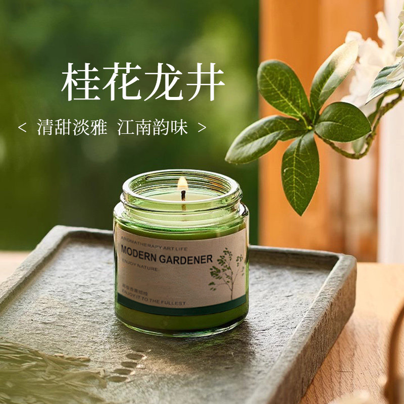 让卧室变得高级又有氛围感! 桂花香薰蜡烛家用室内持久高级茶香卧室女生香氛高级伴手礼小众的那些事-旅游-淘宝好物网
