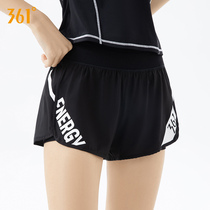 361 degree shorts girl 2023 new summer high waist small fat mm large running yoga fitness pants