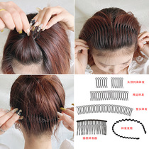 Invisible hairclip fixed back of the head broken hair finishing artifact female hair card clip headgear hair hoop no trace hair comb bangs