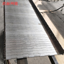 Stainless steel chain plate conveyor belt Food drying high temperature resistance assembly line Chain baffle chain plate metal conveyor belt