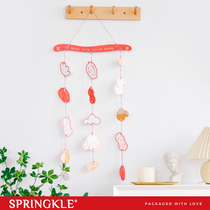 springkle spring early birth noble child hanging ornaments wedding wedding house wall festive layout