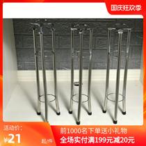 Subtable basin bracket stainless steel support frame ceramic washbasin household non-perforated thickened wash basin bracket