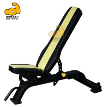 Fitness equipment Bilateral adjustable dumbbell chair gym equipment dumbbell chair dumbbell stool gym commercial equipment