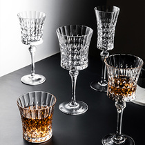 French imported CDA red wine set household crystal glass whisky glass goblet champagne cocktail glass