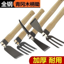  Digging bamboo shoots hoe planting thickening holding old-fashioned shovel grass agricultural vegetable garden flower garden dual-use flower potted short handle