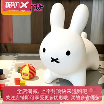 Outdoor beige White Fei Rabbit childrens jumping horse inflatable toy plus thickened mount tasteless multi-style baby gift