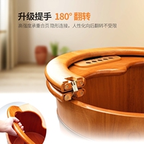  Chasing health intelligent oak foot bath Foot bath barrel Wooden barrel Foot bath barrel Foot bath barrel automatic heating constant temperature foot wash basin