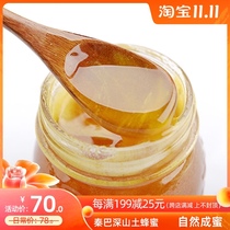 (Farmhouse honey) 2021 deep mountain nectar mature honey original honey Qinling deep mountain crystal winter honey 380g
