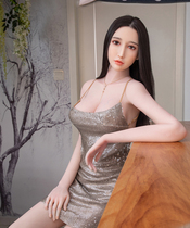 High-end solid doll Silicone female doll male real version inflatable doll Old mature woman can be inserted into male sex toys