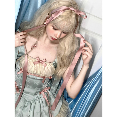 taobao agent Mint dress, elegant small princess costume, Lolita style