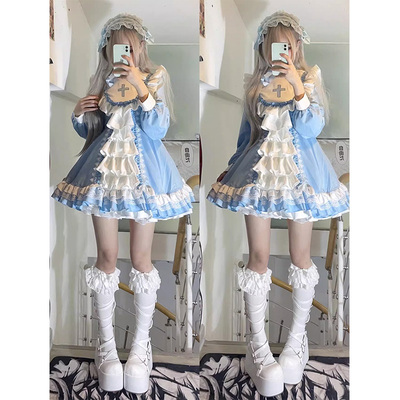 taobao agent Dress, cute small princess costume, Lolita style
