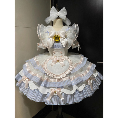 taobao agent Magic small bell, cute dress, soft small princess costume, Lolita style, Lolita Jsk