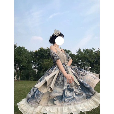 taobao agent Elegant set for princess, dress, Lolita style