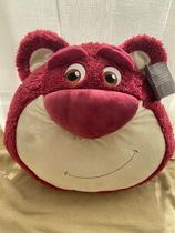 Di xx Paradise Toy Story Strawberry Bear Lausu Bear cute big head shape doll pillow strawberry flavor