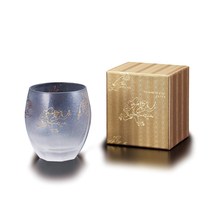 Japan imports aderia Birds and Beasts Ice crystal glass shining glass round belly beer glass finely packed
