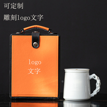 Sheep Jade white porcelain office Cup ceramic filter tea cup household with lid large capacity tea cup gift customization