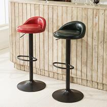 Bar Bench Home High Footstool Bar Lift Chair Front Desk Stool Beauty Bar Stool Modern Minima Backrest Bar Chair