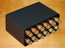 Power amplifier speaker to switcher one turn two (two turn one) one in two out (two in one out) equipment PK