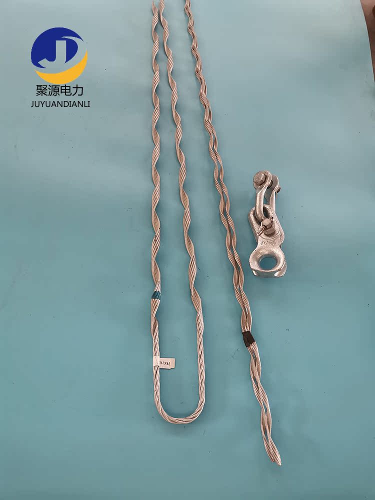 ADSS power cable with medium tension tension clamp 400 cross tension rubber wire with connector manufacturers direct supply