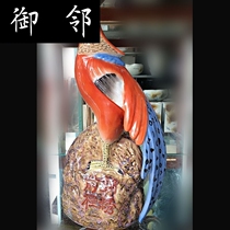 Eagle sculpture porcelain pheasant send leader far-sighted porcelain ornaments Eagle Pengcheng Wanli