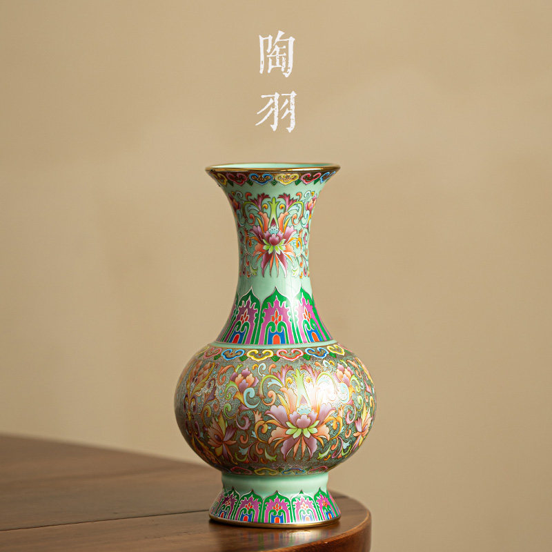 七宝焼，掐丝珐琅，花瓶，花器，置物 掐丝珐琅花瓶-掐丝珐琅花瓶促销价格、掐丝珐琅花瓶品牌- 淘宝