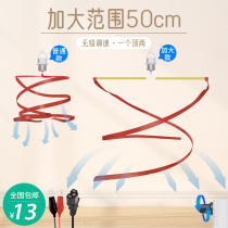 12V fly-catching artifact electric mosquito repellent fly insect DC small ceiling fan tricycle stall electric fan outdoor use