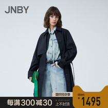 (Shopping mall same) JNBY Jiangnan cloth long lapel cotton coat coat 5LB220390