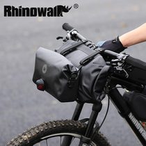 Rhino mountain bike road car large capacity waterproof handlebar bag first bag