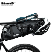  Rhinowalk Rhino bicycle tail bag Large-capacity long-distance riding equipment Road mountain bike saddle bag
