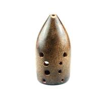 Fanshin Sen 10-hole ten-hole double-cavity pen holder Pottery Xun smoked treasures Professional performance-grade national musical instrument