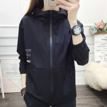 2021 Spring Summer Korean sports windbreaker men and women hooded sweater running fitness jacket sunscreen UV coat