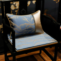 New Chinese mahogany sofa chair cushion solid wood chair seat cushion dining chair ring cushion tea table tea chair stool cushion