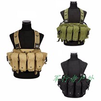 Versatile light tactical vest AK belly hood male outdoor CS field WG Protective equipment Special soldiers combat Machia
