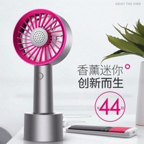 Small electric fan mini fan rechargeable hand-held portable student dormitory desktop mute