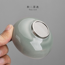 Filter net tea leak device kung fu tea set accessories ceramic simple stainless steel tea filter tea filter tea filter