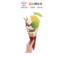 Haagen-Dazs Coconut Yaxia Waffle Ice Cream Dessert Coupon Electronic Exchange Coupon