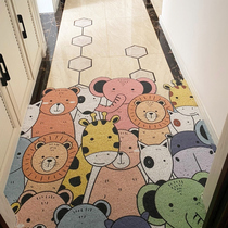 Carpet door mat door mat cartoon home hall mat can be cut door mat silk ring door mat