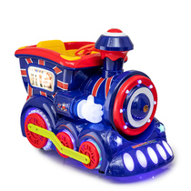 Rocking car New 2019 coin-operated childrens home electric supermarket Yaoyao Le commercial British train rocking machine