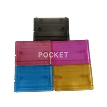 New Sega MD 16-bit game US version transparent card box black yellow purple blue pink etc