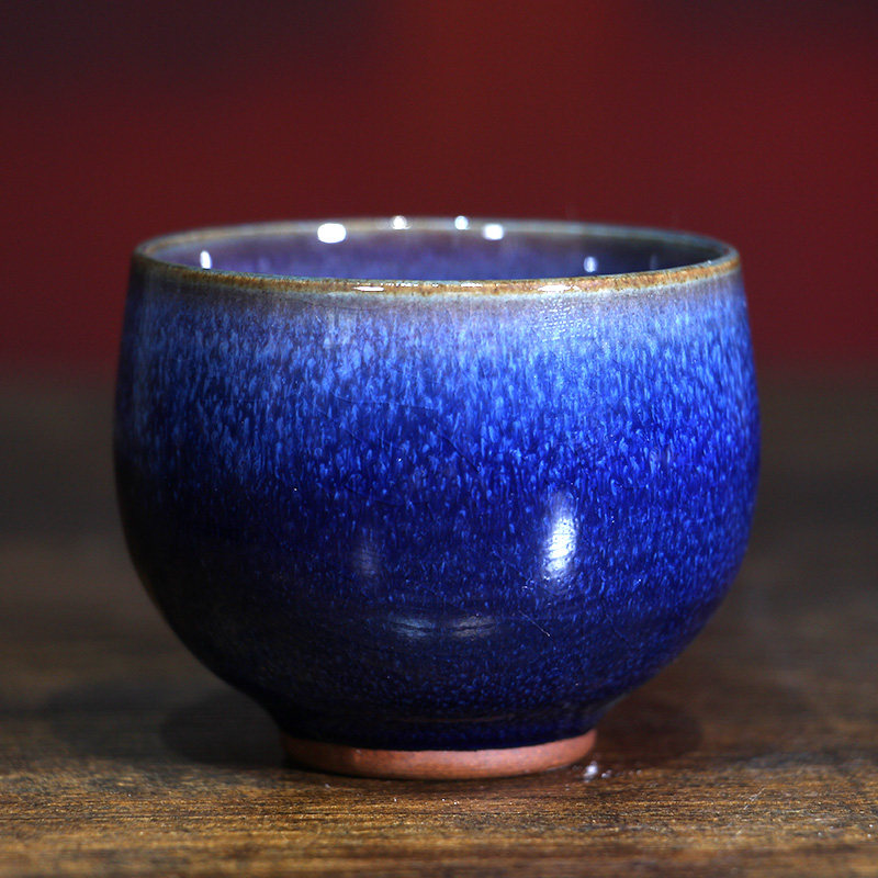 陶芸家 作家物 作者不明 鈞窯 鈞釉 馬上杯 酒器 酒盃 陶芸家 作家物