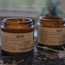 The furnace Night talk pure soy wax low temperature scented candle fourmealsfourseasons bedroom fragrance
