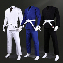 Knight Knight blank Brazilian jujitsu suit for men and women children set BJJ beginner training competition
