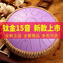  Ethereal drum Worry-free drum Adult professional ethnic musical instrument 13 14 15 timbre Empty drum Worry-free drummer disc drum