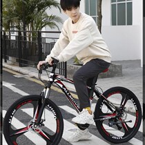 Ultra-light bicycle road car three-knife new adult adult bicycle shock absorber light shock absorption mountain bike
