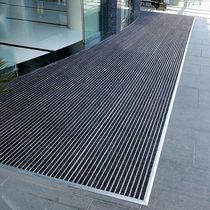 Aluminum Alloy Ground Mat Embedded Scraping Clay Mat Commercial Entrance Door Large Doorway Dust Anti Slip Carpet Door Mat Brief About High End